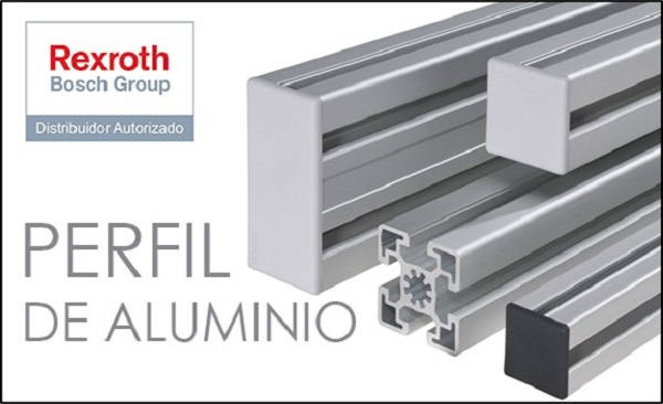 Perfiles de aluminio T-slot, Guias lineales Rexroth, Automatizacion industrial, Energia renovables, Modulos de Hidraulica, neumatica, Servicios mecanizados